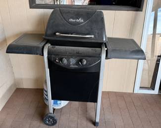 Well-used grill. 