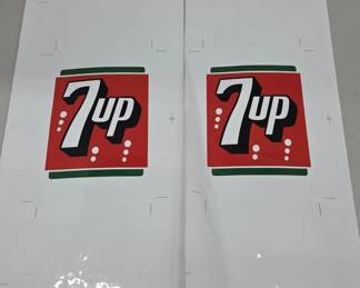 7UP Original Logo Decal Sheets