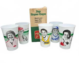 7up Super Cups Sports Star Collection with Box