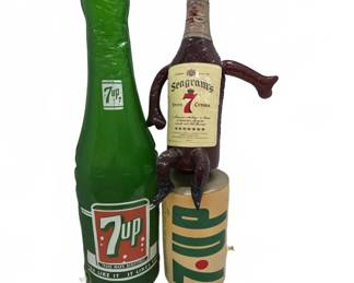 7UP and Seagram's Seven Inflatable Novelties