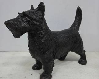 Cast Iron Scottie Dog Doorstop
