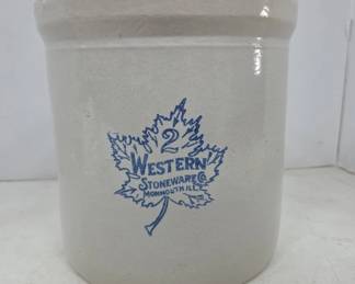 Western Stoneware Co. Monmouth 2 Gallon Crock