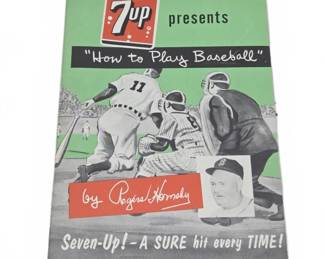 7Up How to Play Baseball Booklet