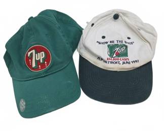 7UP Logo Baseball Caps Licensed Product