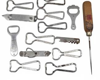 Seven-Up Bottle Openers and Bar Tools Assortment