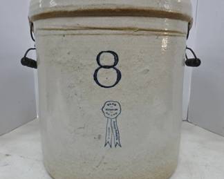 Blue Ribbon Brand 8-Gallon Stoneware Crock
