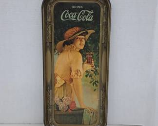 Coca-Cola Metal Advertising Tray