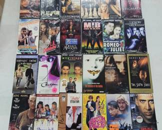 1990s VHS Movie Collection