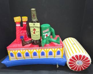 Inflatable 7UP and Seagram's 7 Paddlewheel Boat