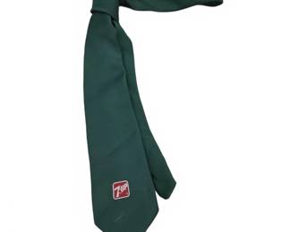 7Up Promotional Green Polyester Tie