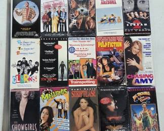 1990s Sealed VHS Movie Collection
