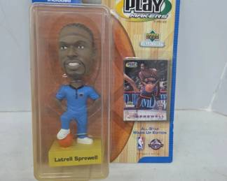 Latrell Sprewell Play Makers Upper Deck NBA Set