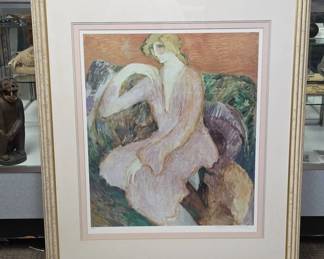 Barbara A. Wood Signed Large Limited Edition Print