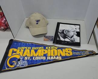 St. Louis Sports Memorabilia Assortment