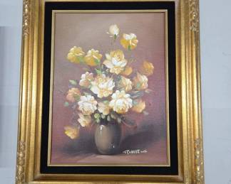 Robert Cox Original Floral Still Life Oil Painting