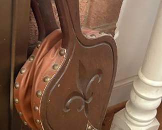 FleurdeLis Decorative Fireplace Bellows