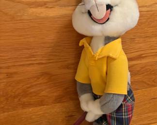 Mighty Star Bugs Bunny Golfer Plush