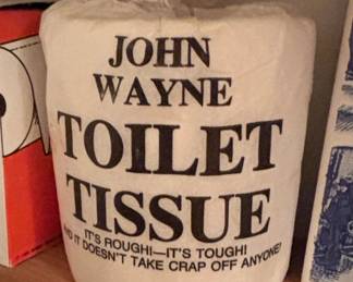 Vintage John Wayne Toilet Tissue