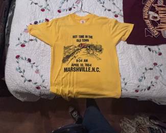 Vintage Marshville, N.C. Train Derailment TShirt