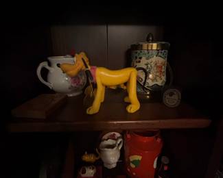 Vintage Walt Disney Pluto Rubber Squeaky Toy