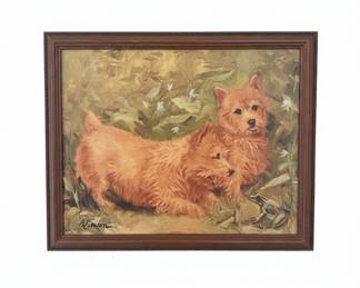 M. Beacon Terrier Painting