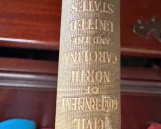 Civil Government of North Carolina and the United States by Peele