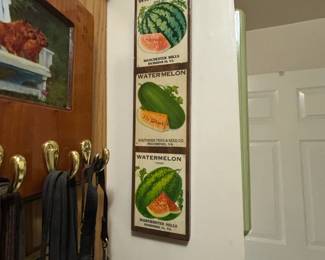Vintage Seed Packet Decorative Wall Plaque