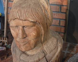 Carved Wooden Indian