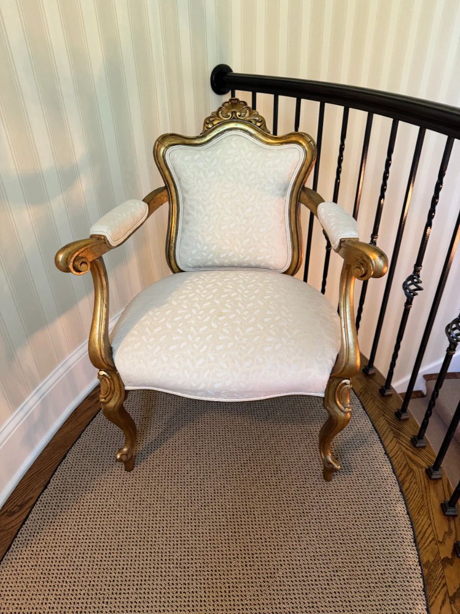 Another Gilt Fauteuil  