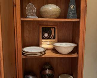 Assorted Pottery - DiRossi signed and awards