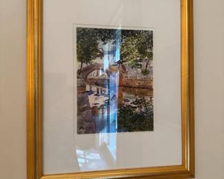 Framed Watercolor