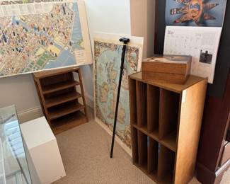 Storage Shelves, Maps