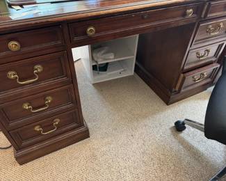 Sligh Mahogany Desk