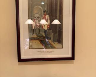 Framed English Print