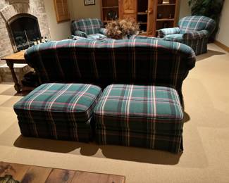 Sofa, Ottomans, Lounge Chairs