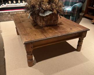 (2) Pine Coffee Tables