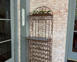 Outdoor Wine Rack