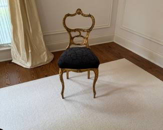 Single Recital Chair - Gilt