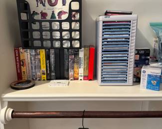 VHS, CD's