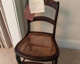 Barback Chair, Caned seat