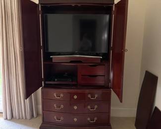 Baker Mens Wardrobe / TV Cabinet