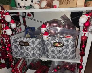 Christmas Decor - This is just a tease! Tons more 2nd go around 2 weeks after this sale.