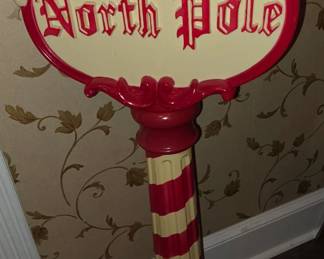 North Pole Sign