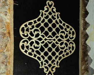 Black and Gold small rug