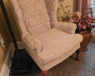 Wingback Ivory Chair