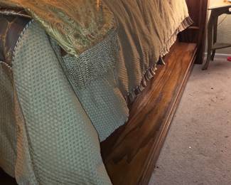 Side View of Bed