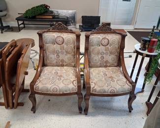 Pair parson's chairs