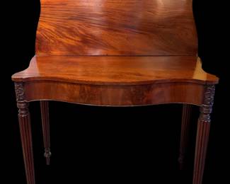 Sheraton Flip-top Game Table c1810