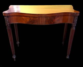 Sheraton Flip-top Game Table c1810