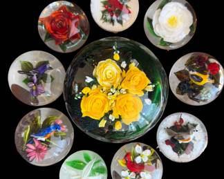 Rick Ayotte Collection of Art Glass Paperweights